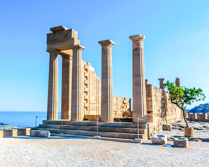 Lindos Acropolis Guided Tour with Hotel Pickup