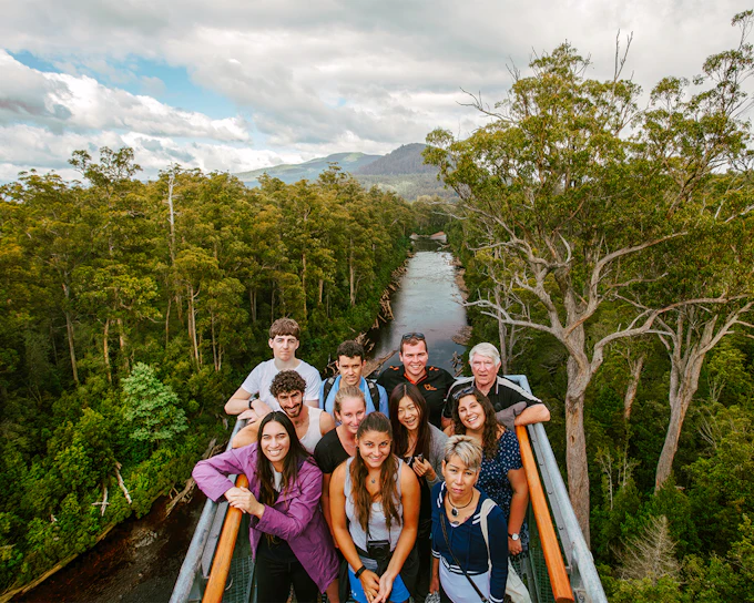Full-Day Guided Tour of Tahune Airwalk & Hastings Caves