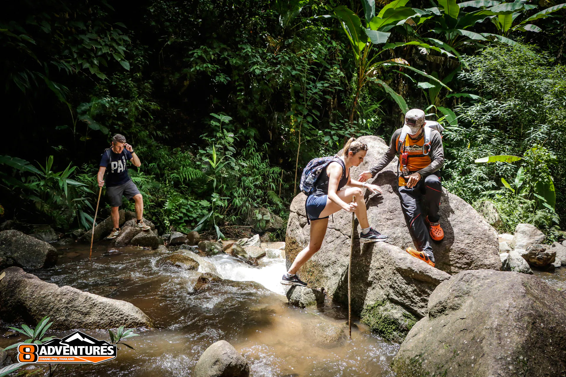 Chiang Mai Outdoor Adventure by 8Adventures: ATV, Whitewater Rafting or Waterfall Trek
