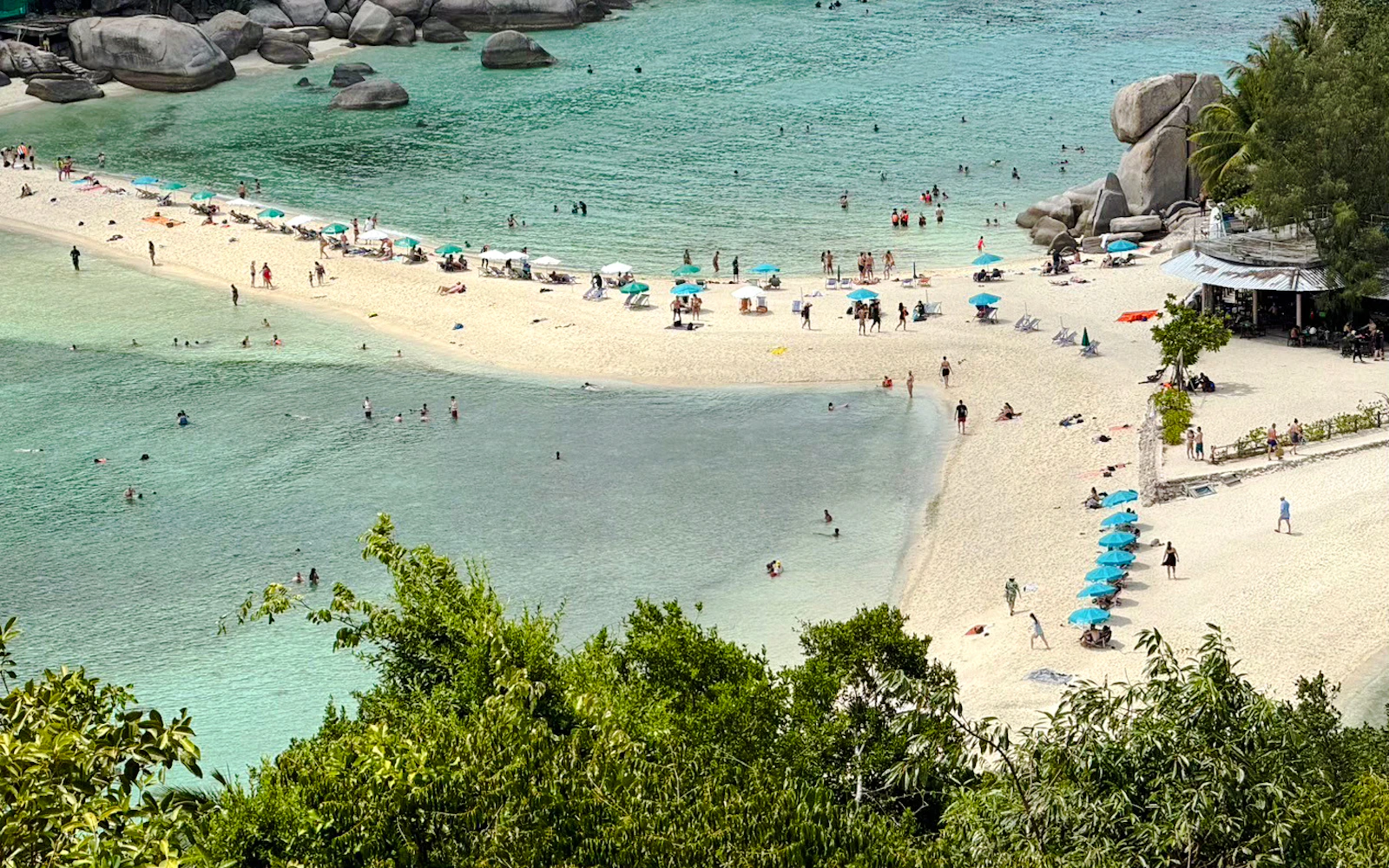 From Koh Samui: Koh Tao and Koh Nang Yuan Snorkeling Tour by Speedboat Image 2