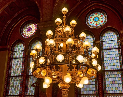 Stained glass paintings