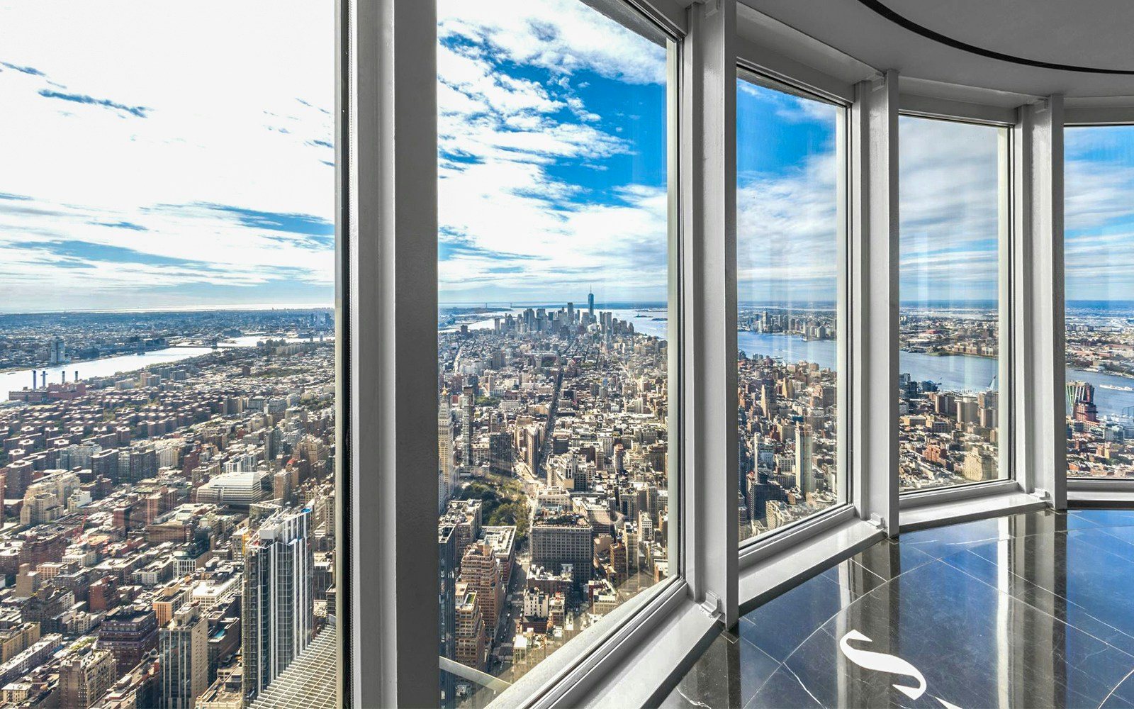 view from 102nd floor of empire state building