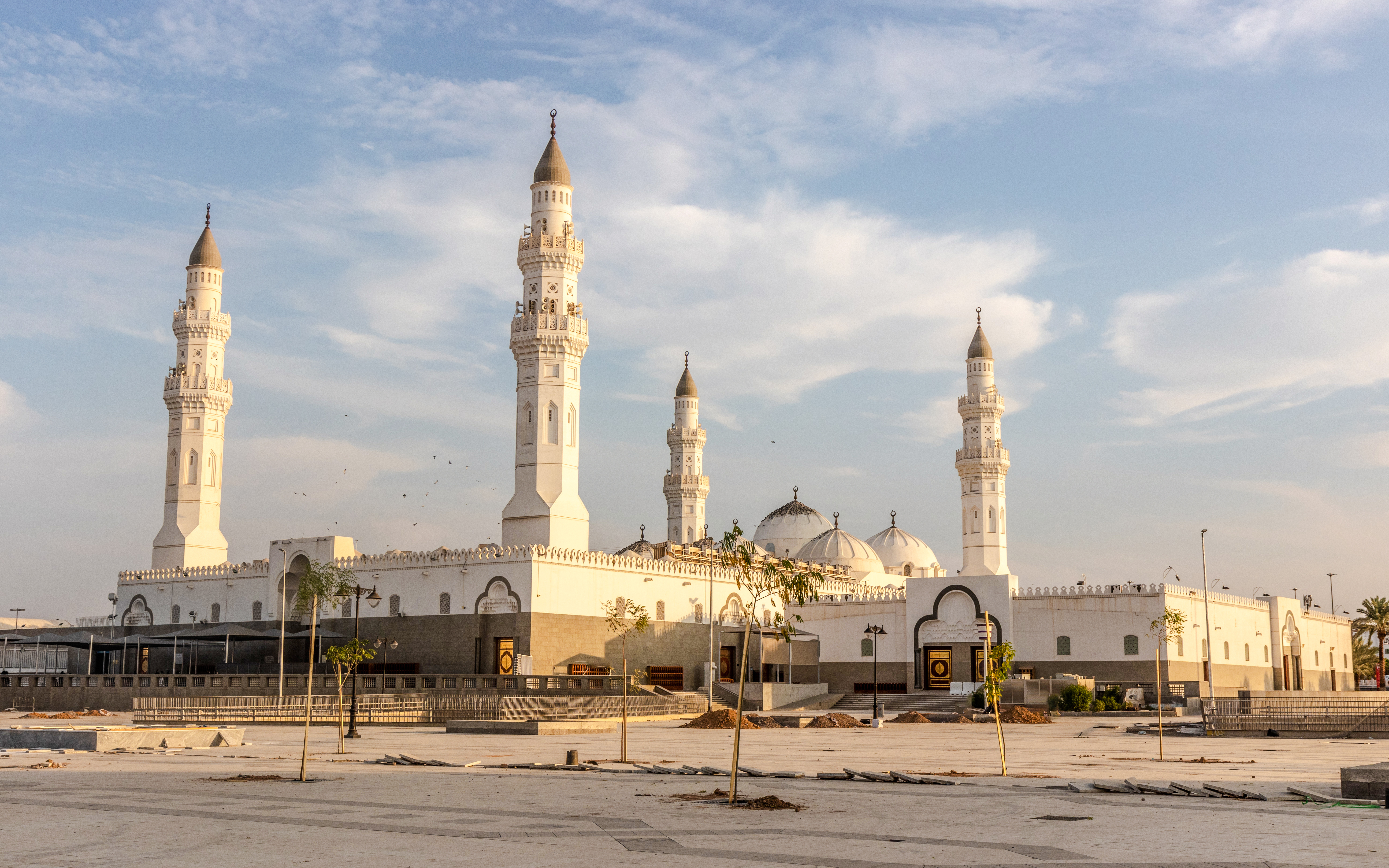 Quba mosque in Medina, Saudi Arabia