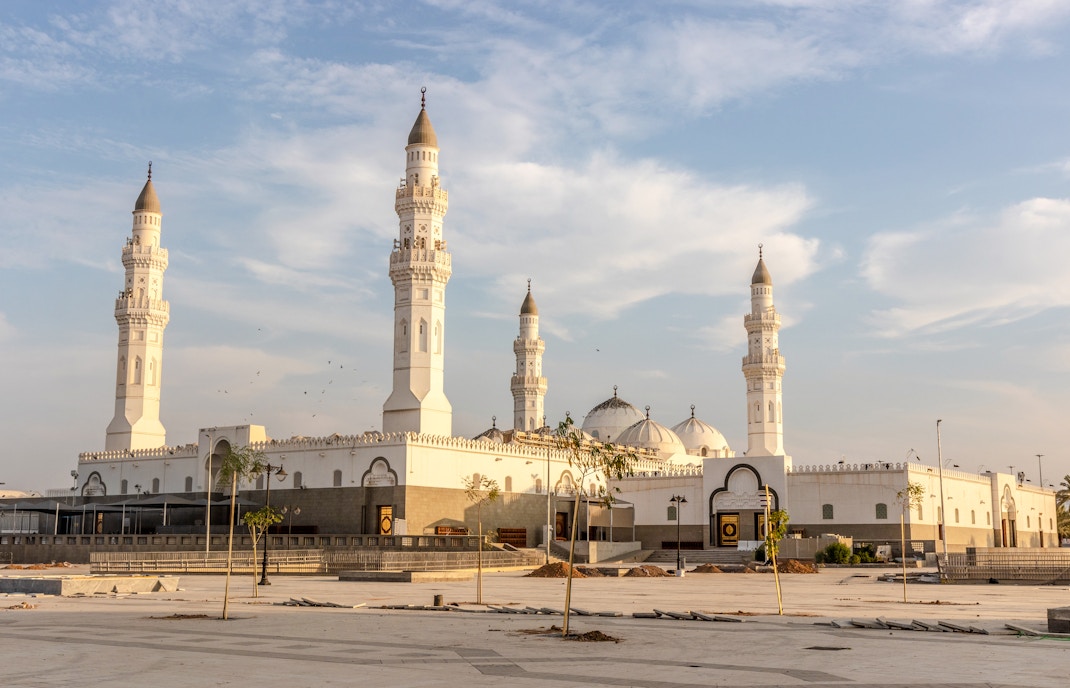 Quba mosque in Medina, Saudi Arabia