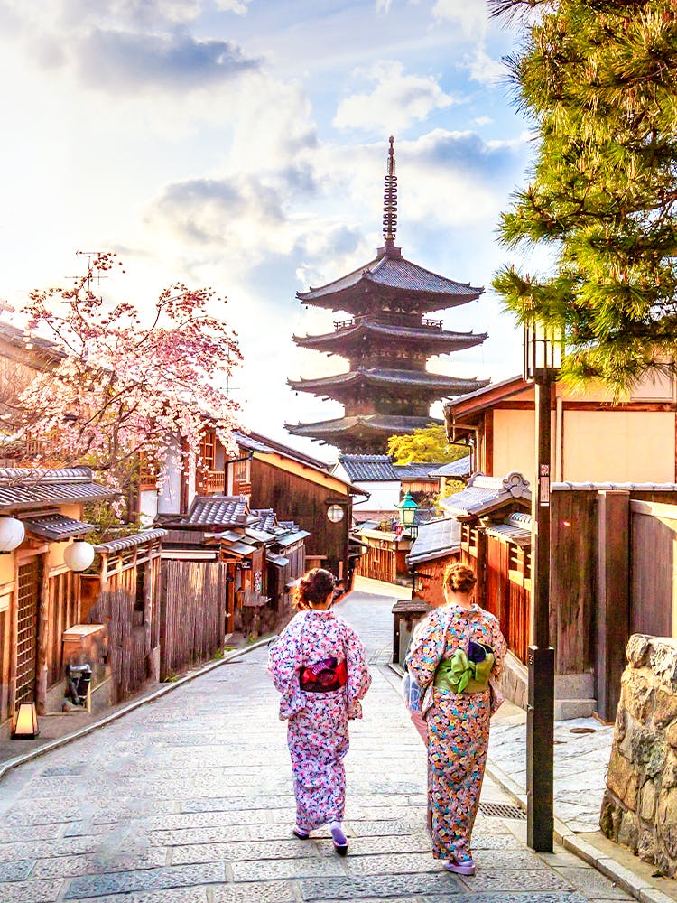 Yasaka Pagoda Landmark of Kyoto, Japan