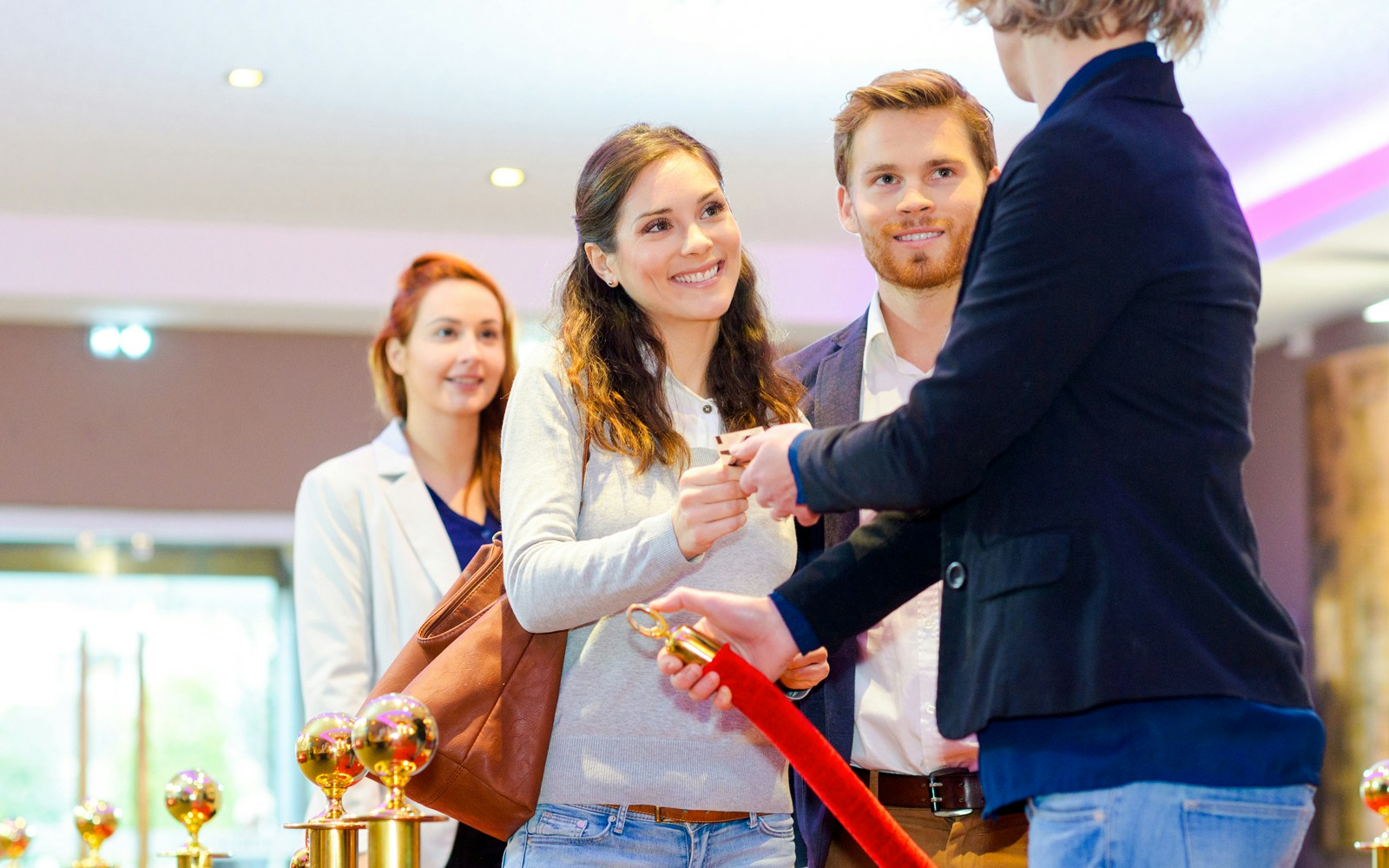 Visitors entering the Louvre Museum in Paris with skip-the-line tickets.
