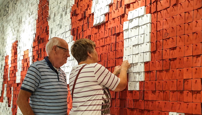 Messages of Solidarity at European Solidarity Center Gdansk