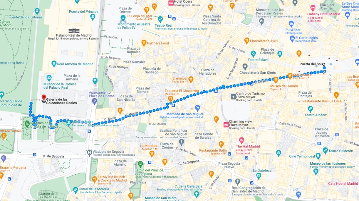 Museo de Colecciones Reales di Madrid