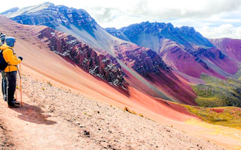 from cusco: rainbow mountain and red valley guided hike-3