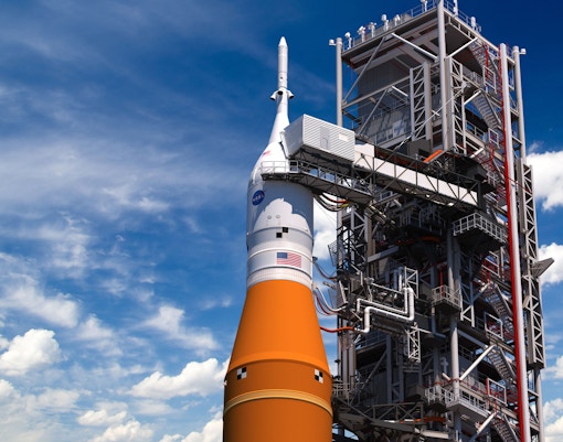 Artemis I hosted by launch complex 39b