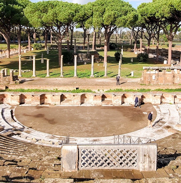 Unravel the ancient Roman past on your jouney from Rome to Ostia Antica
