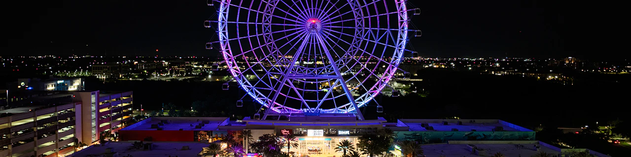 Pacchetto attrazione ICON Park: La Ruota, Madame Tussaud's e Sea Life Aquarium