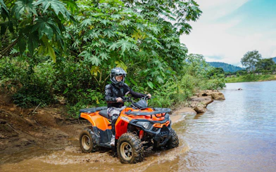 Chiang Mai Outdoor Adventure by 8Adventures: ATV, Whitewater Rafting or Waterfall Trek