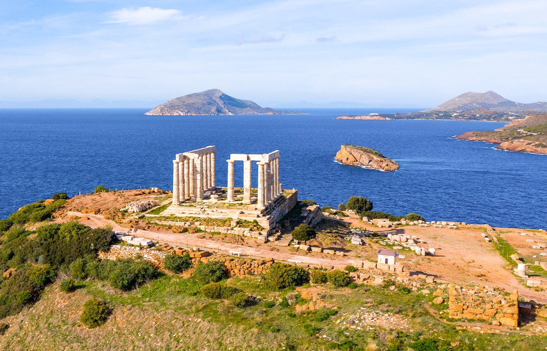 Piraeus - Green Route and Beach-Riviera - Purple Route with Athens City Sightseeing Bus Tours