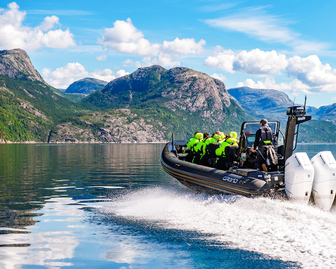 From Stavanger: RIB Tour to Lysefjord