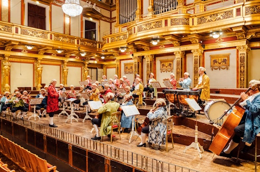 Music Society Vienna: Mozart Concert, Dinner & Carriage Ride at Golden Hall