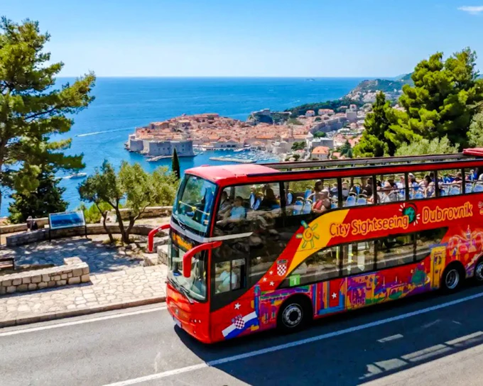 Dubrovnik Hop-On Hop-Off Sightseeing Bus Tour with Audio Guide (Product 53909)