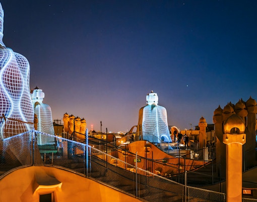 Casa Mila La Pedrera Night Experience in Barcelona
