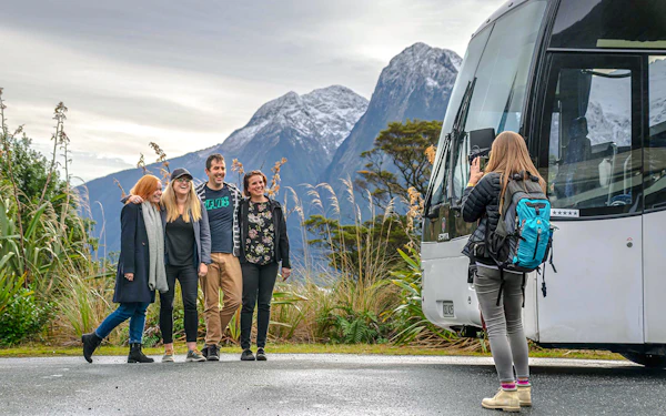 From Queenstown: Milford Sound Day Trip with Cruise, & Return Transfers