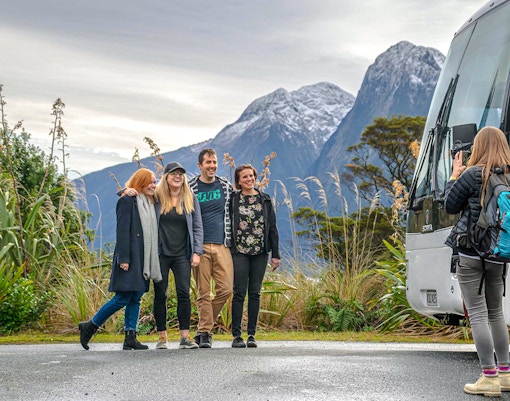 tourists clicking pictures around the Key Summit Track