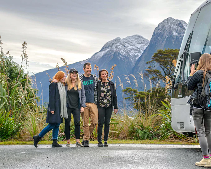 From Queenstown: Milford Sound Day Trip with Cruise, & Return Transfers