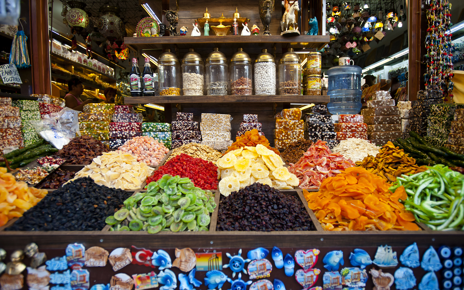 Bazar égyptien aux épices à Istanbul - Ceci est une photographie du Bazar égyptien aux épices