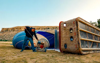 Cappadocia Sunrise Hot Air Balloon Flight with Round-Trip Hotel Transfers