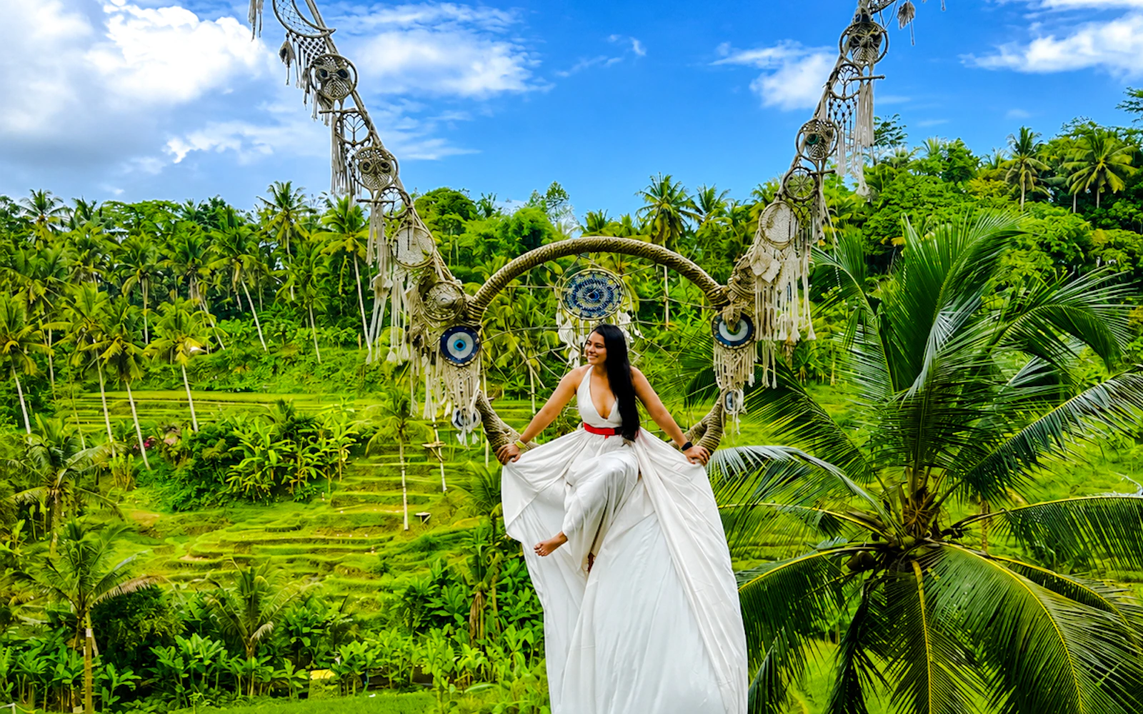Ubud Private Rice Terrace Zipline, Sky Bike and Jungle Swings Image 7