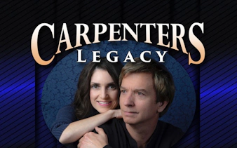 Carpenters Legacy show poster with two performers