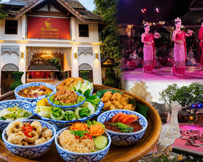Chiang Mai Khantoke Dinner with Lanna Cultural Show and Private Hotel Transfers