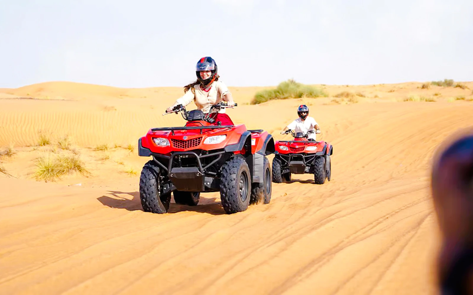Dubai Red Dunes Desert Safari with BBQ Dinner Camel Ride and Live Shows Image 3