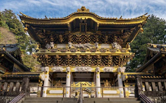 Yōmeimon Gate at Nikko Toshogu Shrine, Tochigi Prefecture, Japan.