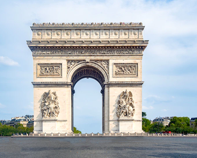 Arc de Triomphe Entry Tickets with Rooftop Access