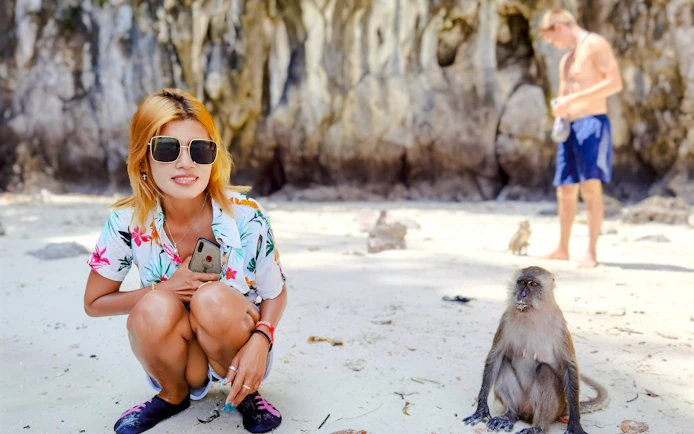 From Koh Lanta: Phi Phi Islands Day Trip with Private Longtail Boat Tour