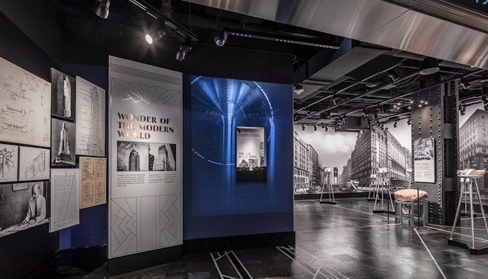 Empire State Building Exhibits - The Site in the 1920s