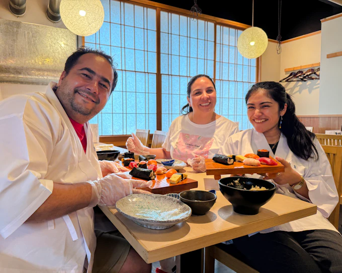 Tokyo Sushi-Making Cooking Class at a Tuna Dealer's Shop in Shibuya