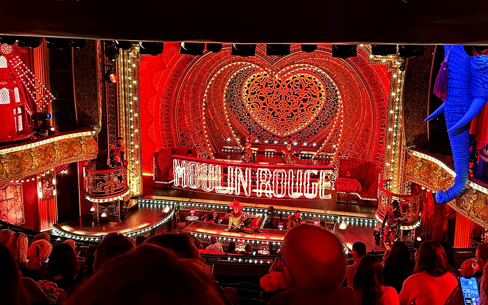 "Section: Royal Circle
Seat: J 9
Date: Nov 25, 2023
Show: Moulin Rouge! The Musical"