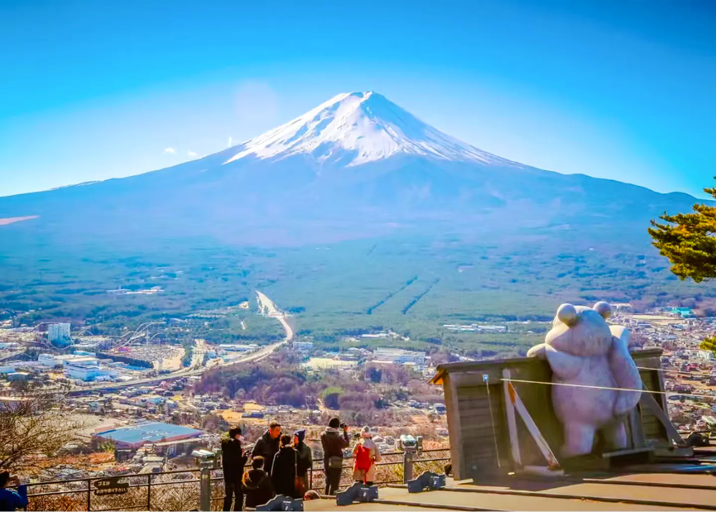 Day Tour to Lake Kawaguchi Ropeway and Arakura Sengen Park