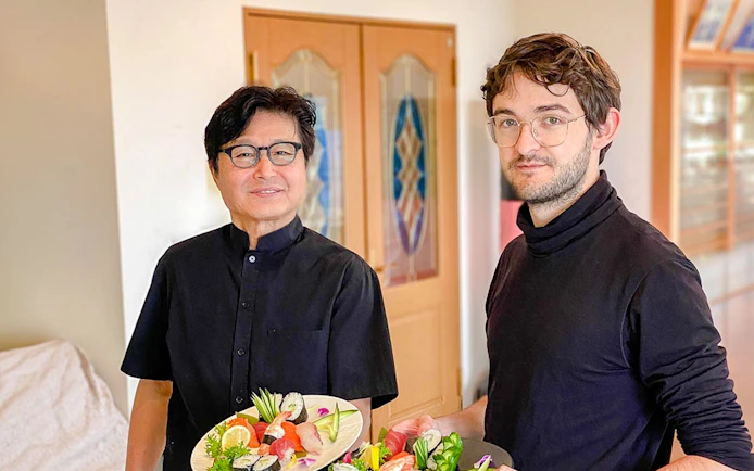 Osaka Ramen and Sushi Cooking Class with Tea Ceremony