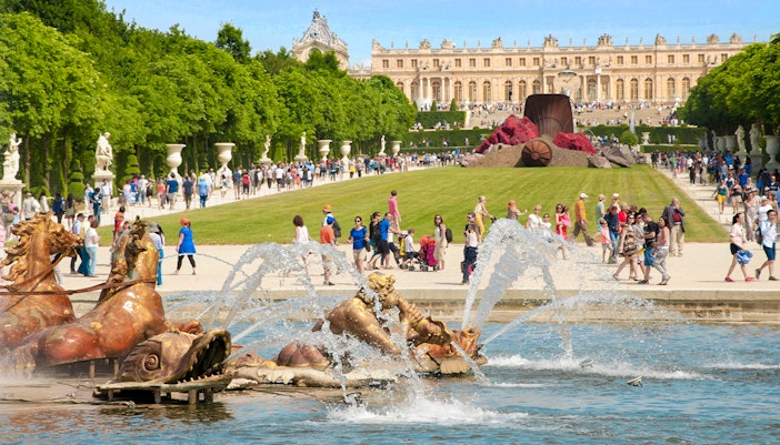 Fountains and gardens of Versailles