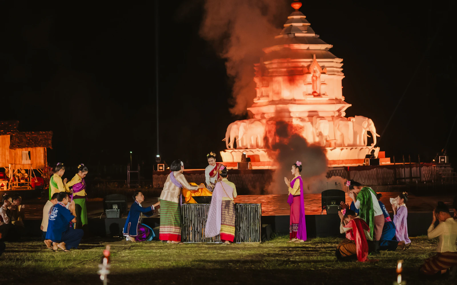 Chiang Mai CAD New Year Countdown 2027 Ticket with Sky Lanterns and Round-Trip Transfers