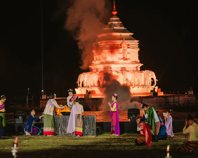 Chiang Mai CAD New Year Countdown 2027 Ticket with Sky Lanterns and Round-Trip Transfers