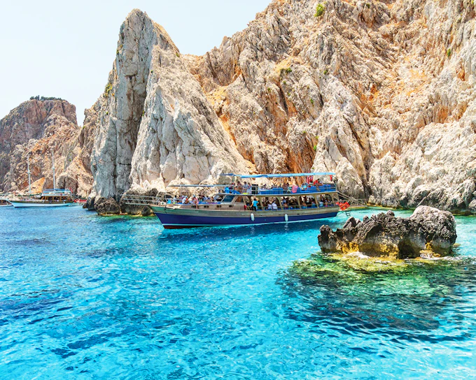 Day Cruise to Suluada Island from Antalya with Lunch & Hotel Transfers
