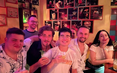 Tirana Pub Crawl: Guided Nightlife Tour with Entry to Three Venues, Welcome Drinks, and DJ Entertainment