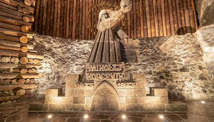 Visiting Wieliczka Salt Mine