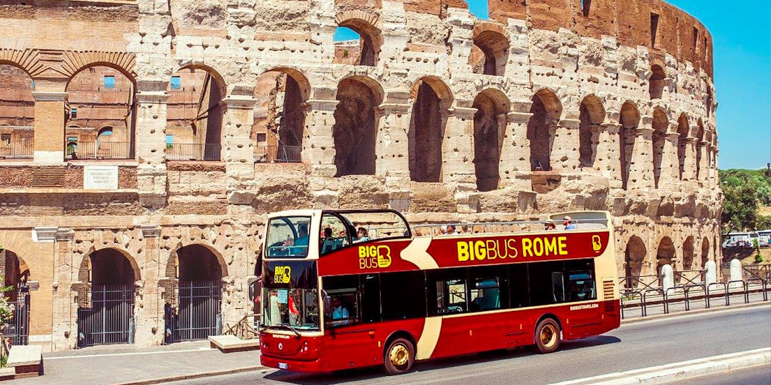 Billets Big Bus Hop-On Hop-Off à Rome