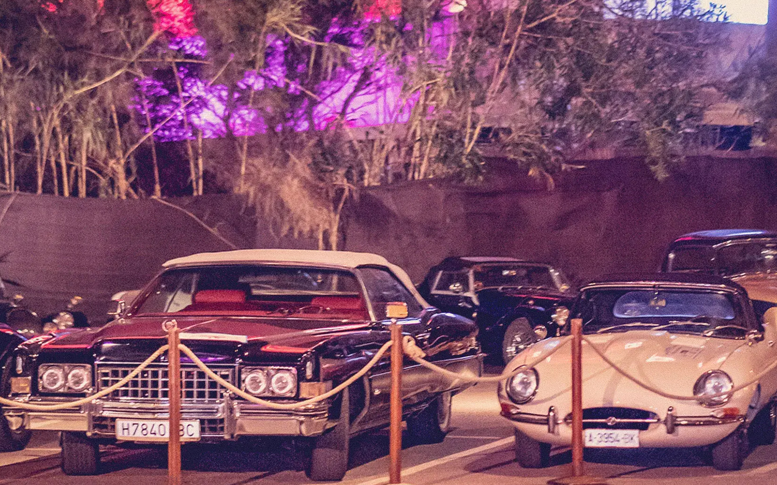 A secured VIP Parking space