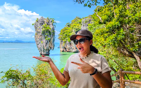 da koh yao yai/noi: tour privato in barca a coda lunga a isola di james bond e koh panyi-1