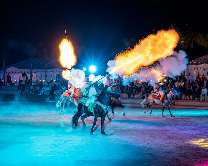 Agadir Fantazia Berber Night Show with Dinner