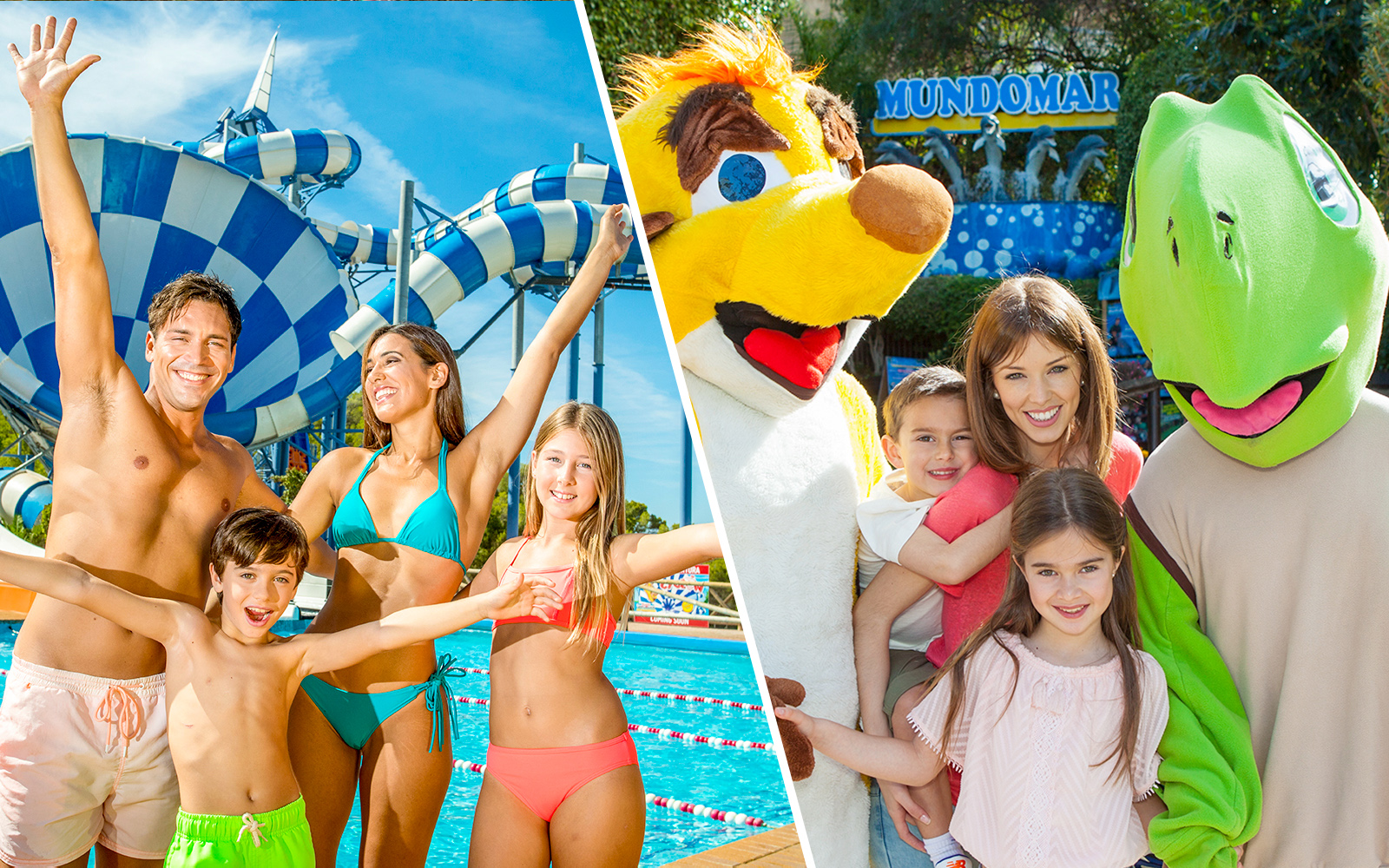 Combo: Aqualandia Benidorm + Mundomar Tickets